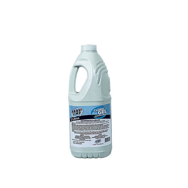 Cloro Gel Concentrado 2L – Limpeza e Desinfecção Potente