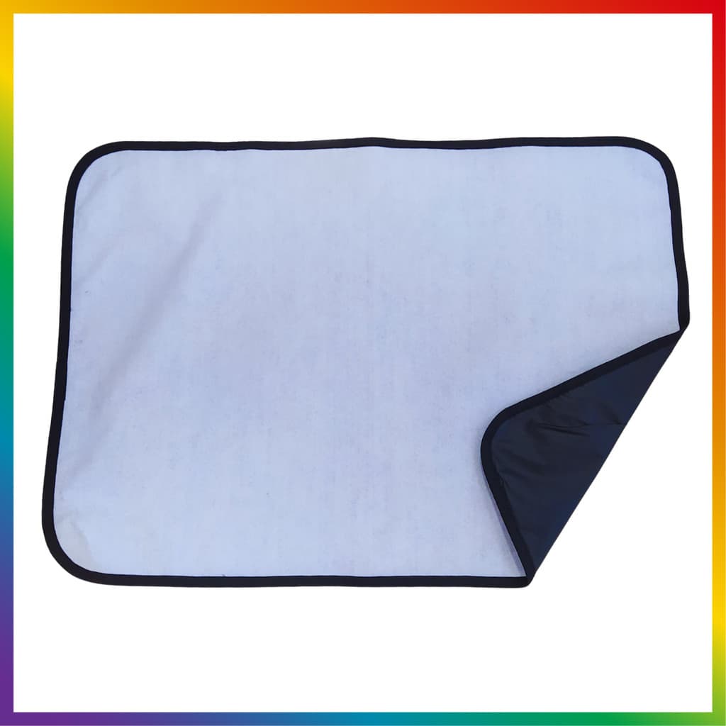 1 Unidade de Tapete Escorredor para Cozinha, Bancadas, Pias, Taças, Cafeteira, 70x50cm (Branco)