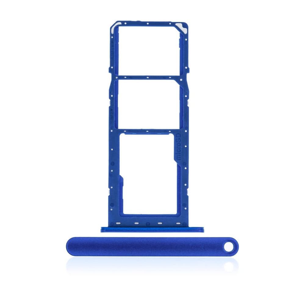 Bandeja para cartão sim sd Compatível Galaxy A03 A035 Azul