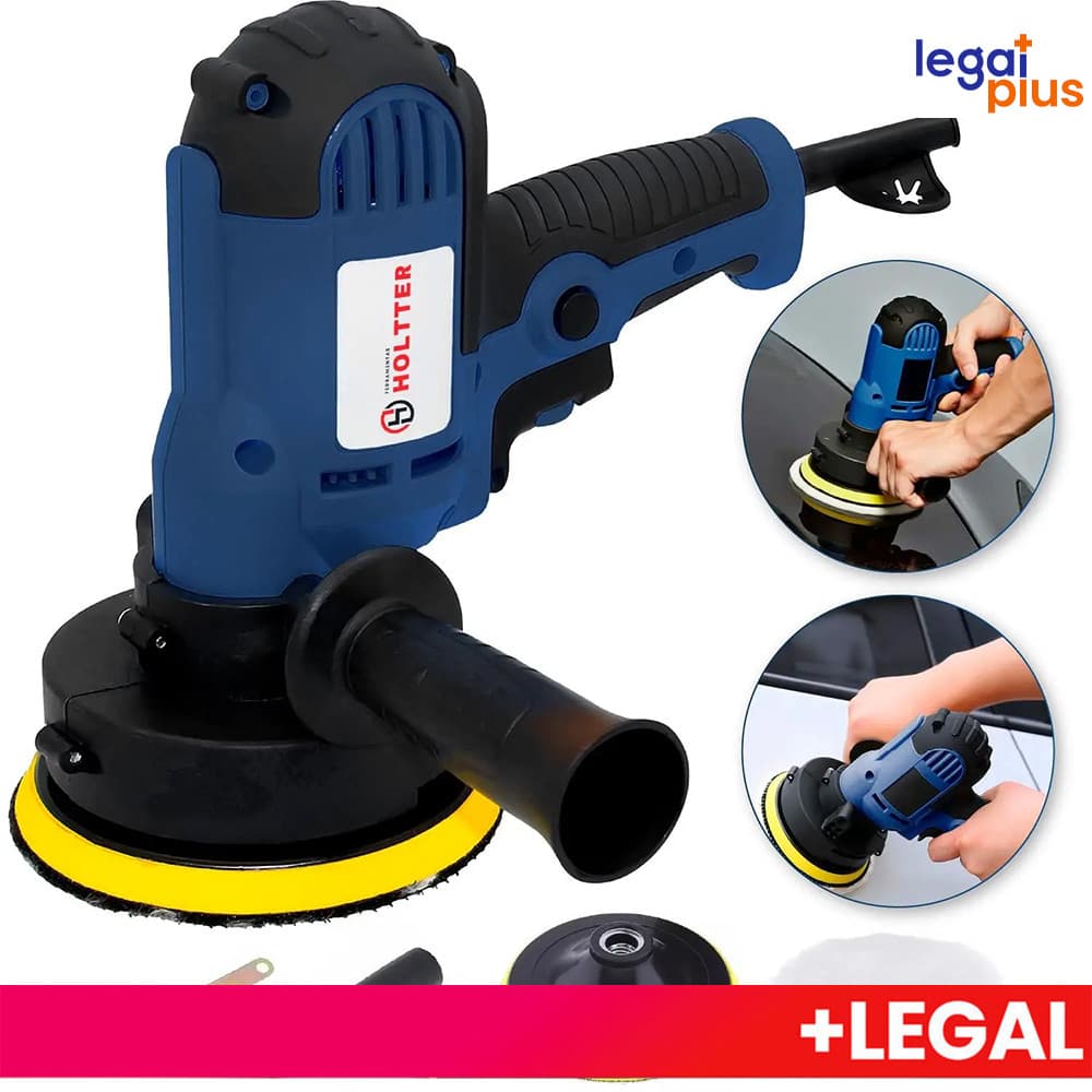 Lixadeira Politriz Automotiva Multifunções para Parede e Polimento 110V/220V