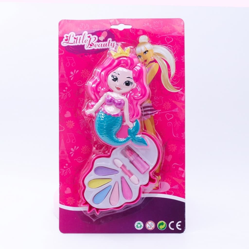 Estojo De Maquiagem Infantil Batom Blush Esmalte kit Completo Little Beauty Modelo Sortidos