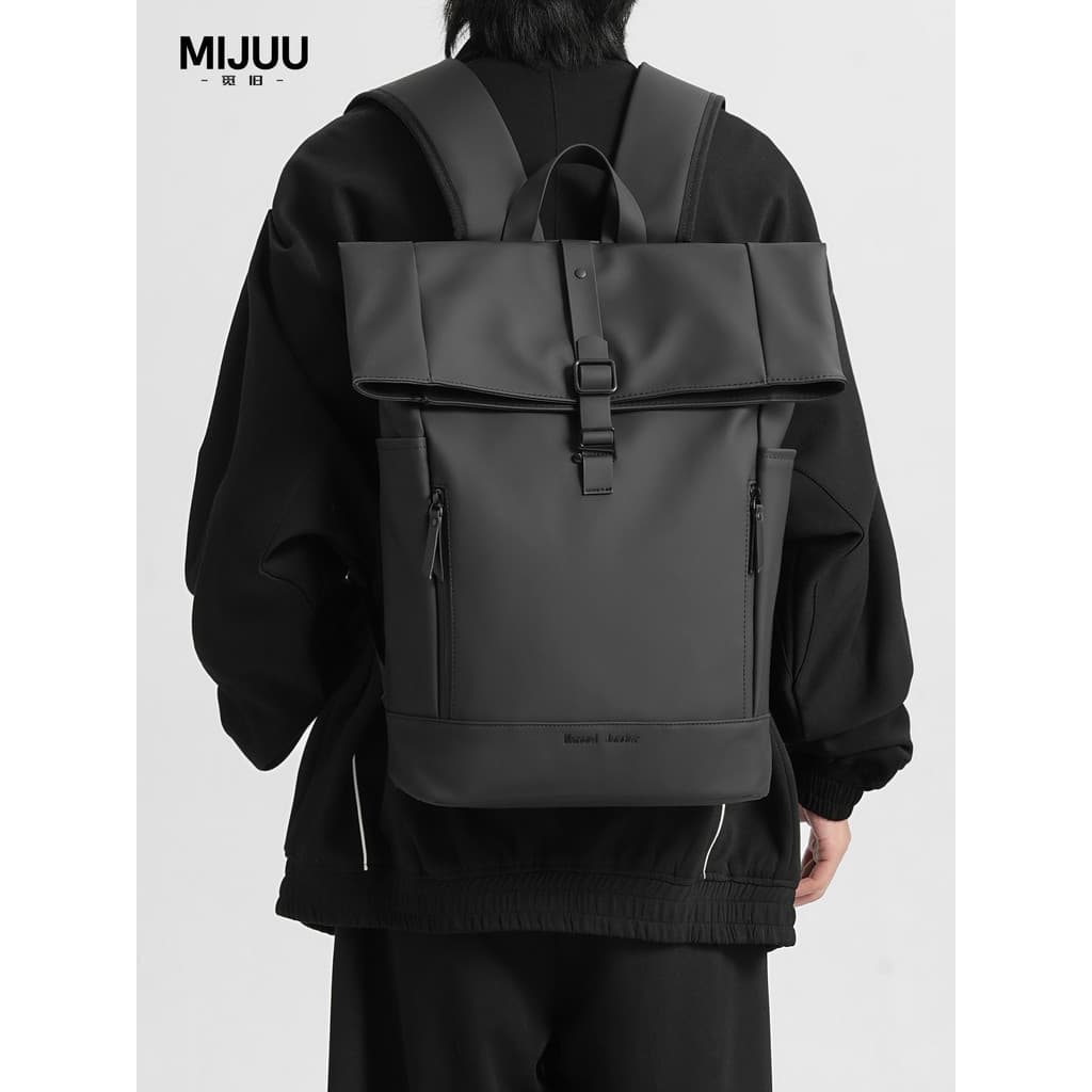 Procurando Old Street Wear High-End Mochila Masculina Casual Commuter Computador Mochila Masculina Bolsa Escolar de Viag