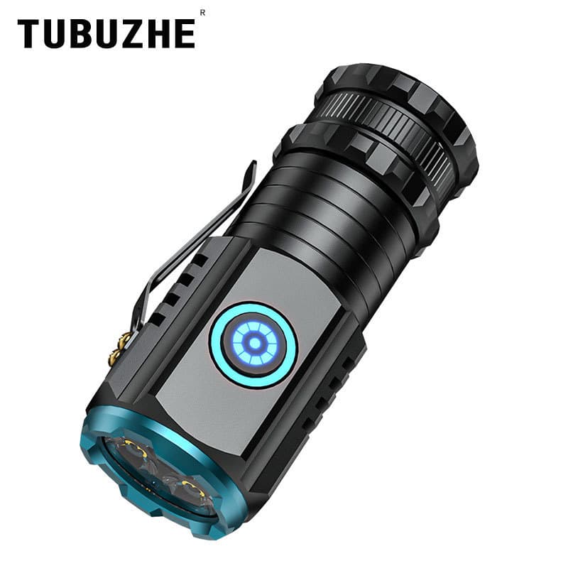 Savage TikTok Novo Estilo Luz Forte Lanterna de Longo Alcance Ao Ar Livre Multifuncional Chapéu Clipe Luz Super Brilhant