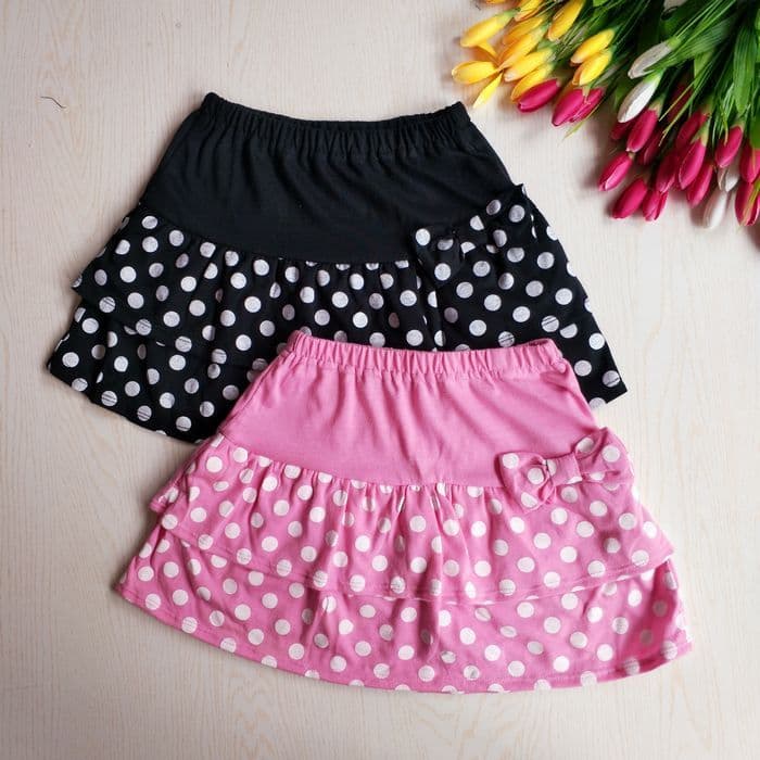 Comércio exterior Original japonês coreano cauda bens meninas saias crianças saias curtas saias de algodão meninas princ