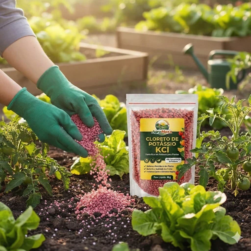 Adubo Cloreto de Potássio Premium - AgroMaxx