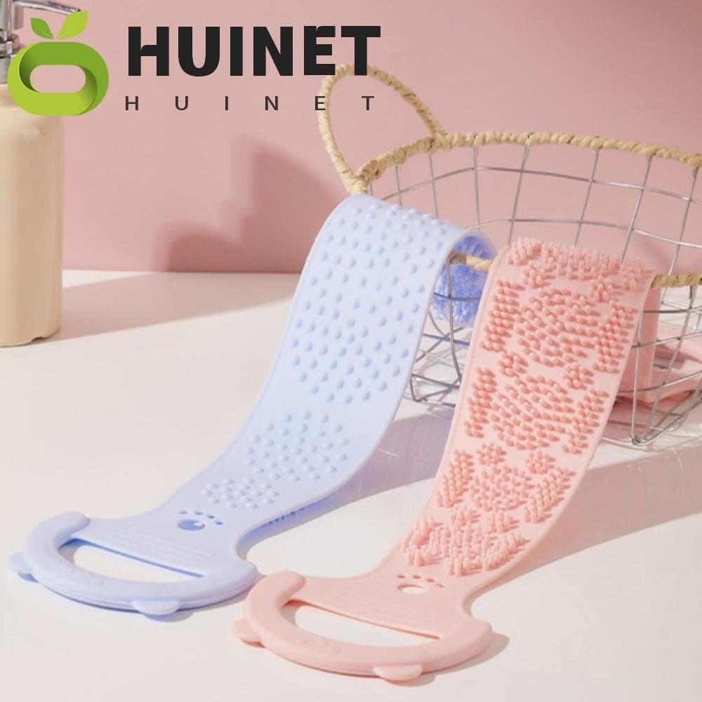 Purificador Corporal De Silicone HUINET , Escova De Limpeza , Design De Fricção Chuveiro Dupla Face , Ergonômica