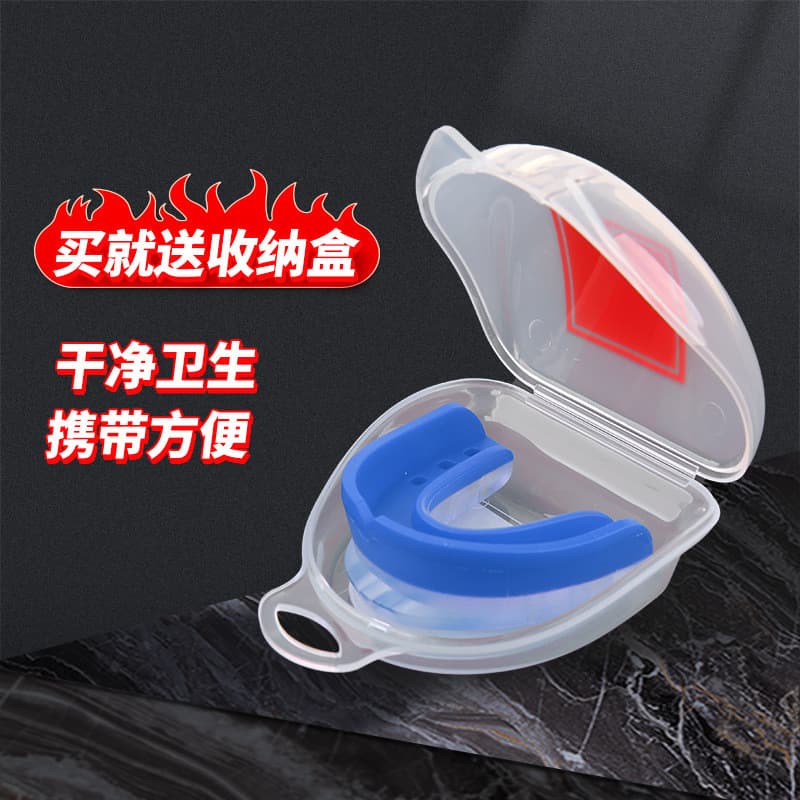 Protetor bucal multifuncional de termoplástico para boxe e esportes de combate, protetor bucal infantil para clubes, ant