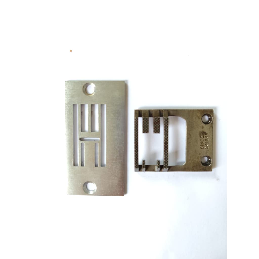 Chapa da Agulha da Maquina de Costura Industrial Singer 20U Zig Zag e 3 Pontinhos ORIGINAL