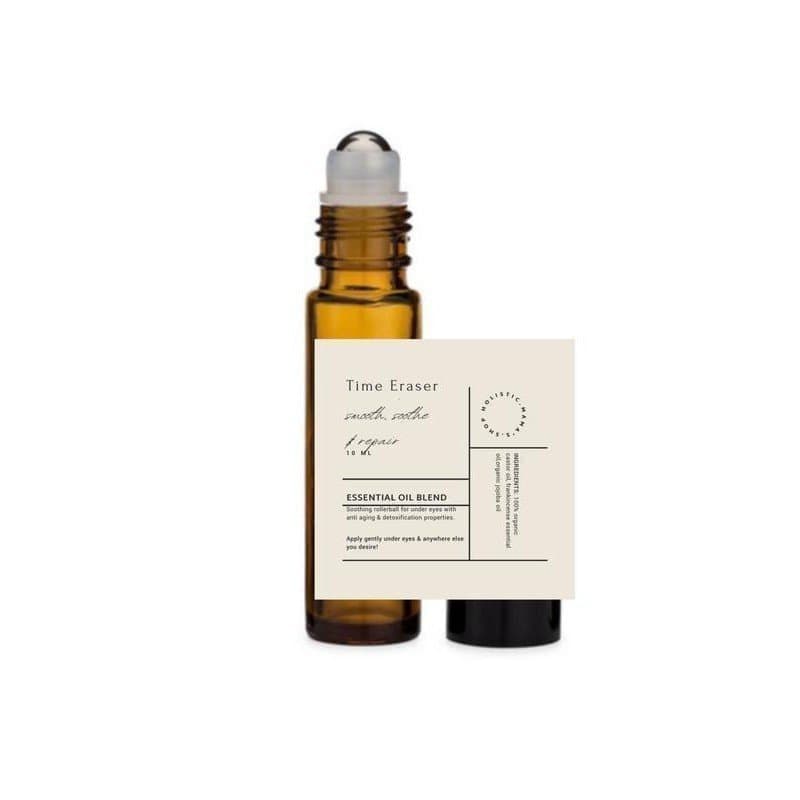 Time Eraser Rollerball - 10 ml de óleo de rícino, olíbano e óleo de jojoba CCIO