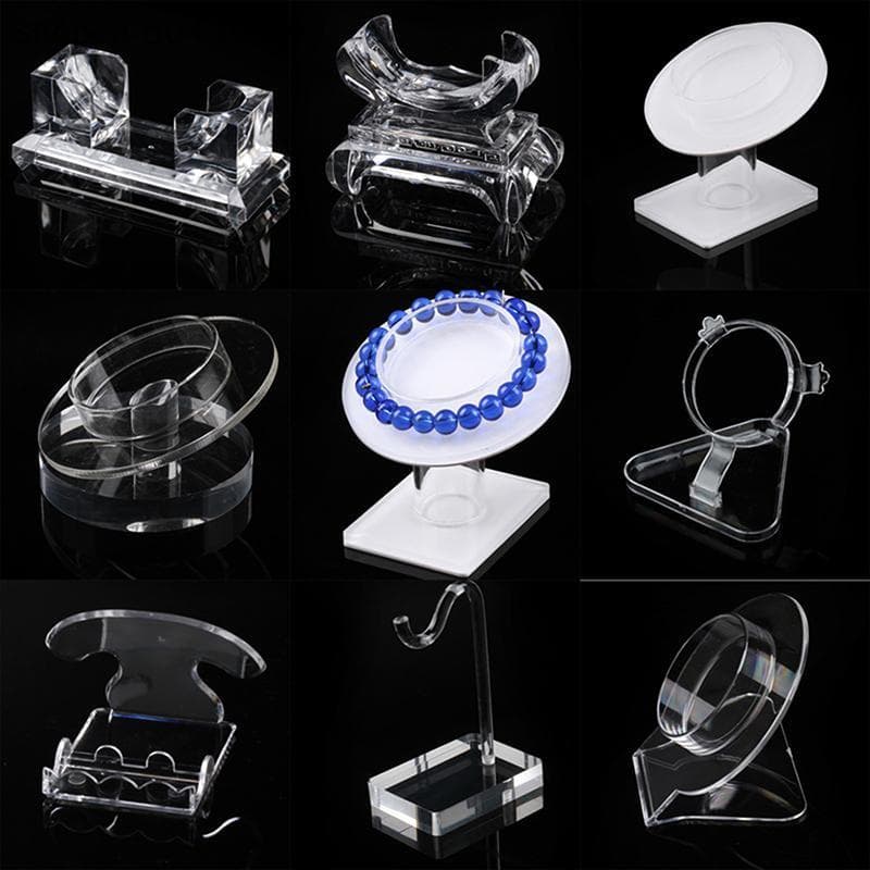 [RE] Suporte De Exibição De Pulseira De Joias Transparente Organizador Ra R