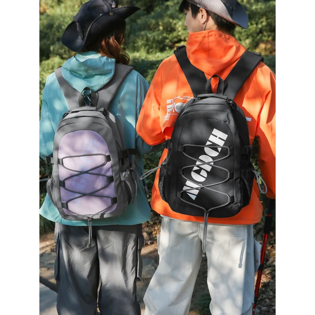 Viagem ao ar livre caminhadas saco das mulheres dos homens lazer leve mochila esportes caminhadas ciclismo mochila contr