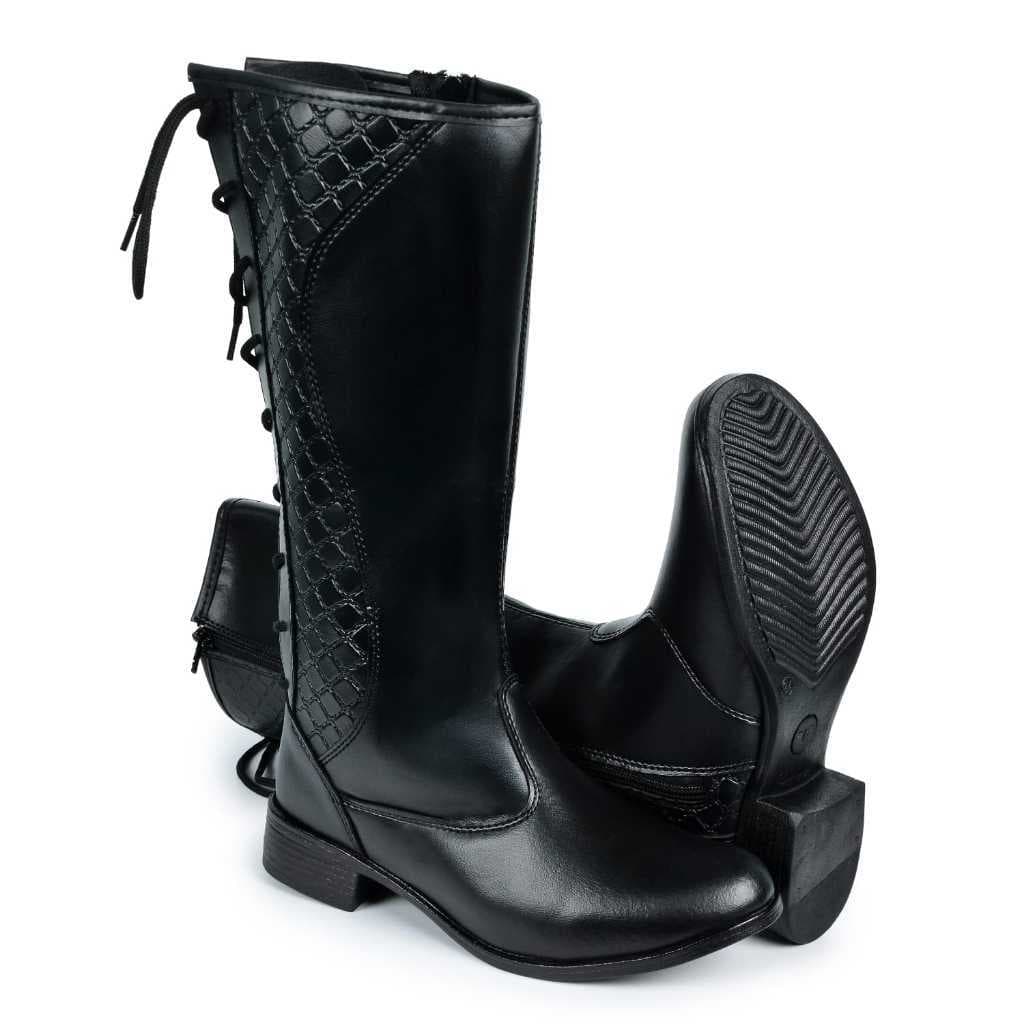 Bota 231 com Detalhes em amarrar na perna do 34 ao.42