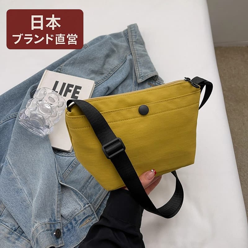 Japão importado pequeno saco feminino saco do mensageiro novo estilo pano de náilon à prova dwaterproof água bolsa de om