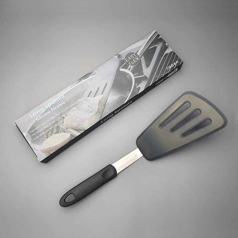 Espátula inclinada espátula de silicone bife espátula antiaderente Pan silicone utensílios de cozinha bife Turn