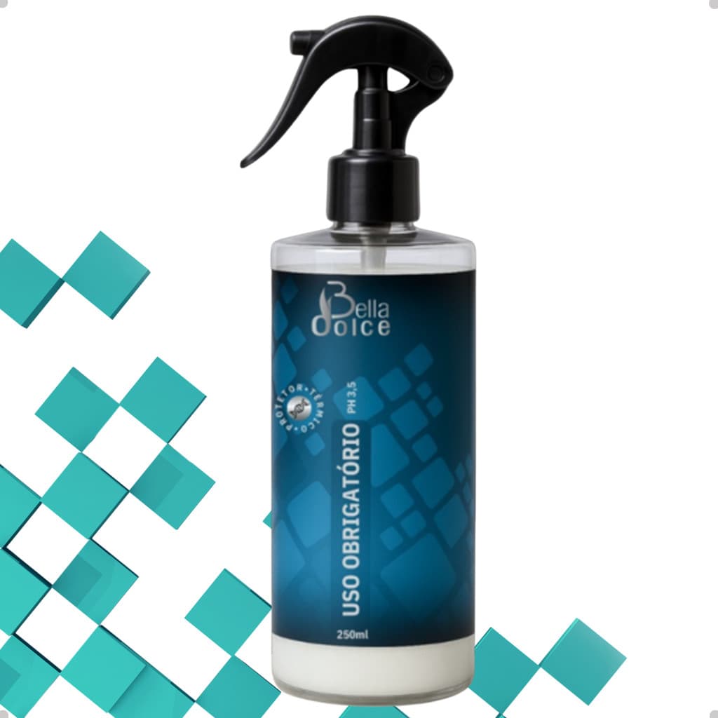 Protetor Térmico Pós Química Redução de Quebra e Ressecamento Bella Dolce 250ml