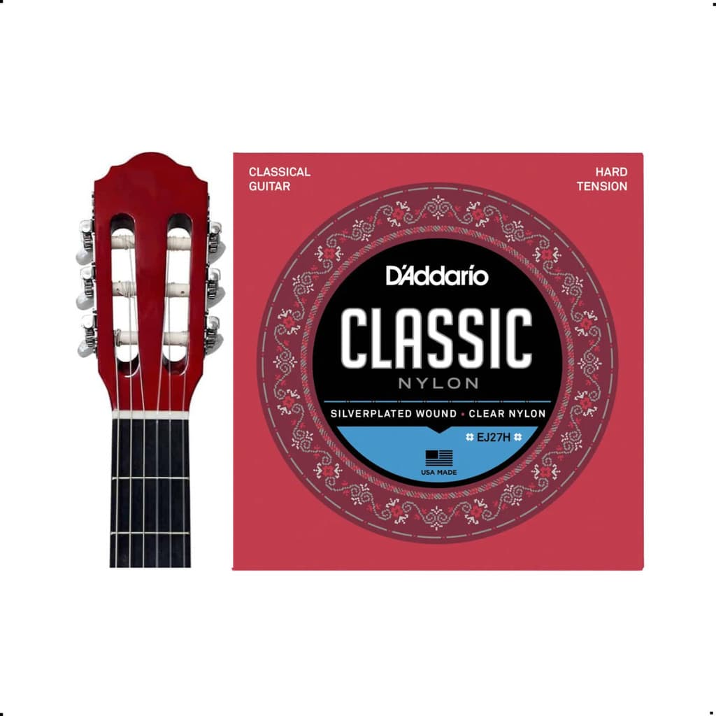 Encordoamento D'ADDARIO Violao Nylon EJ-27H Tensao Alta