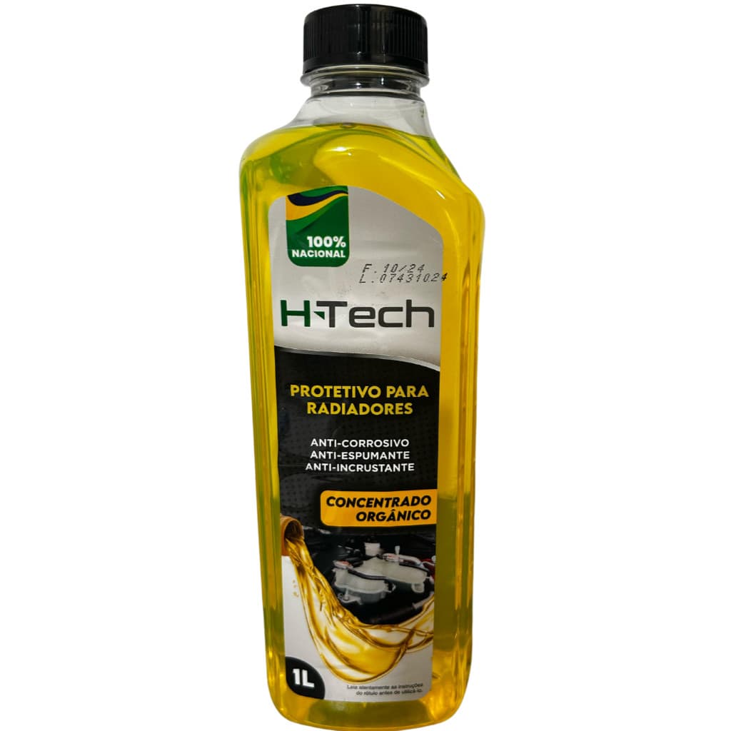 Aditivo Hitech Amarelo Concentrado 1L Para Radiadores
