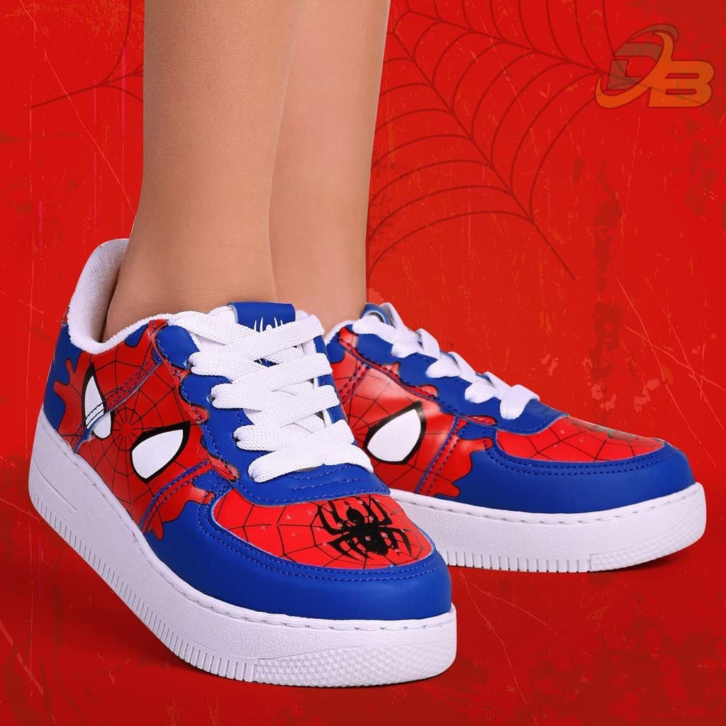 Tênis Infantil Masculino Bebe Homem Aranha Escolar 20ao33