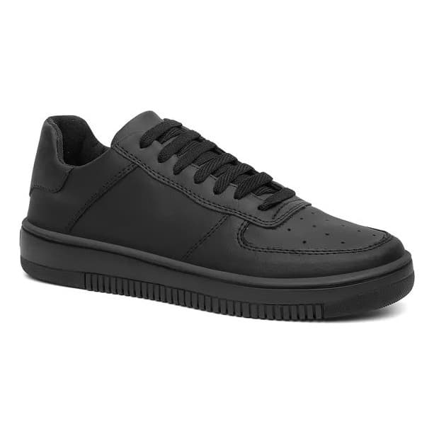 Tênis Masculino Casual Branco Sapatenis Sport Fino Confort
