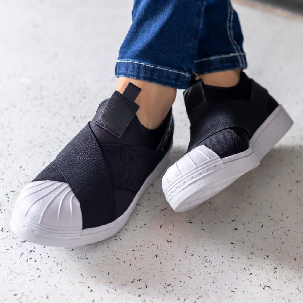 Tênis Iate Slip On sem Cadarços Calce Facil envio imediato