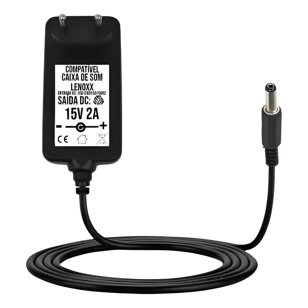 Fontes 15v 2a Compatível Caixa De Som Lenoxx Ca-500