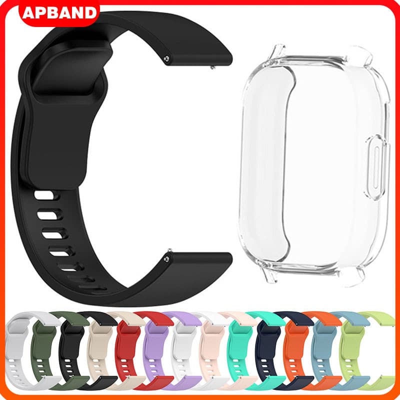Pulseira Strap De Capinha Capa Case Pelicula Tpu Para Relógio Smartwatch Xiaomi Redmi Watch 5 Active/Redmi Watch 5 Lite