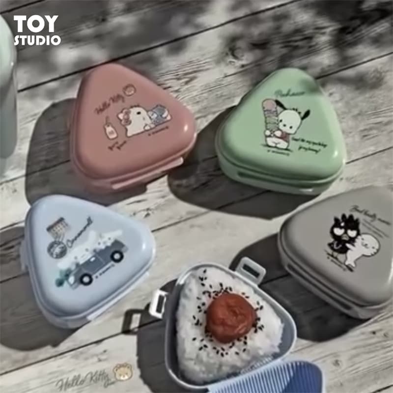 Sanrio desenho animado bonito triângulo bola de arroz molde modelo de cozimento doméstico criativo Bento fazendo adereço