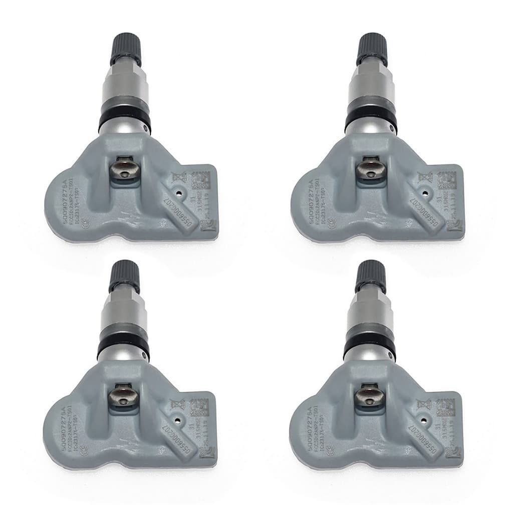 Sensor De Pressão Dos Pneus 1/4PCS 315MHz TPMS 5q0907275um 9A790727503 Para Porsche 911 Macan Panamera Audi Q7auto Peças