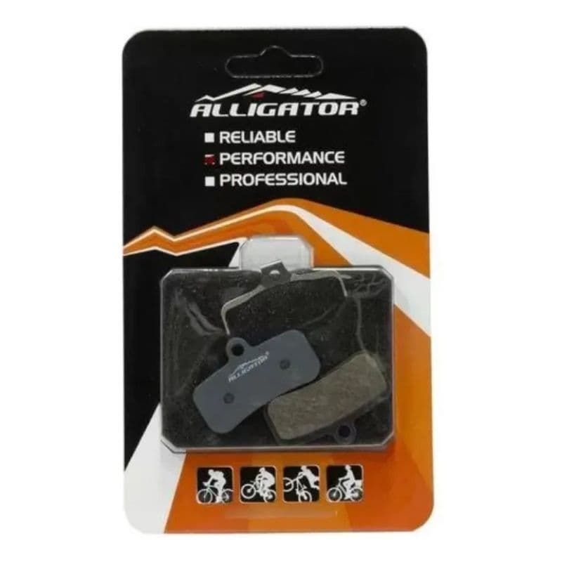 Pastilha de Freio Alligator Semi Metalica P /Sgimano 4 Pistoes