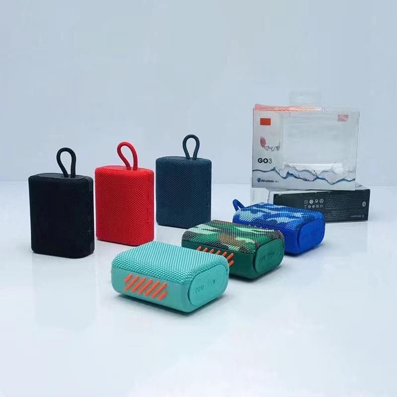 Comércio exterior Cross-Border novo estilo GO3 alto-falante Bluetooth sem fio ao ar livre portátil Mini Subwoofer tijolo
