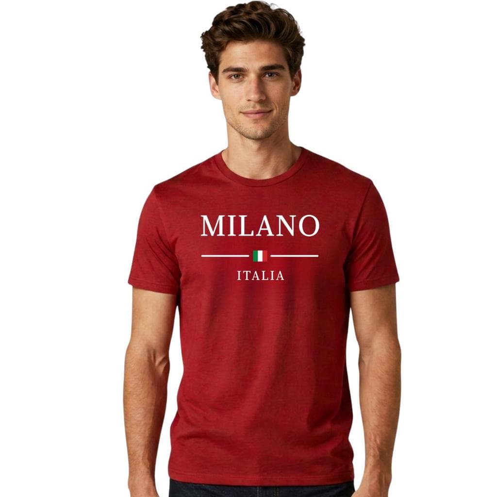 Camiseta Milano Itália SB 100% Algodão Estampa Exclusiva P ao GG