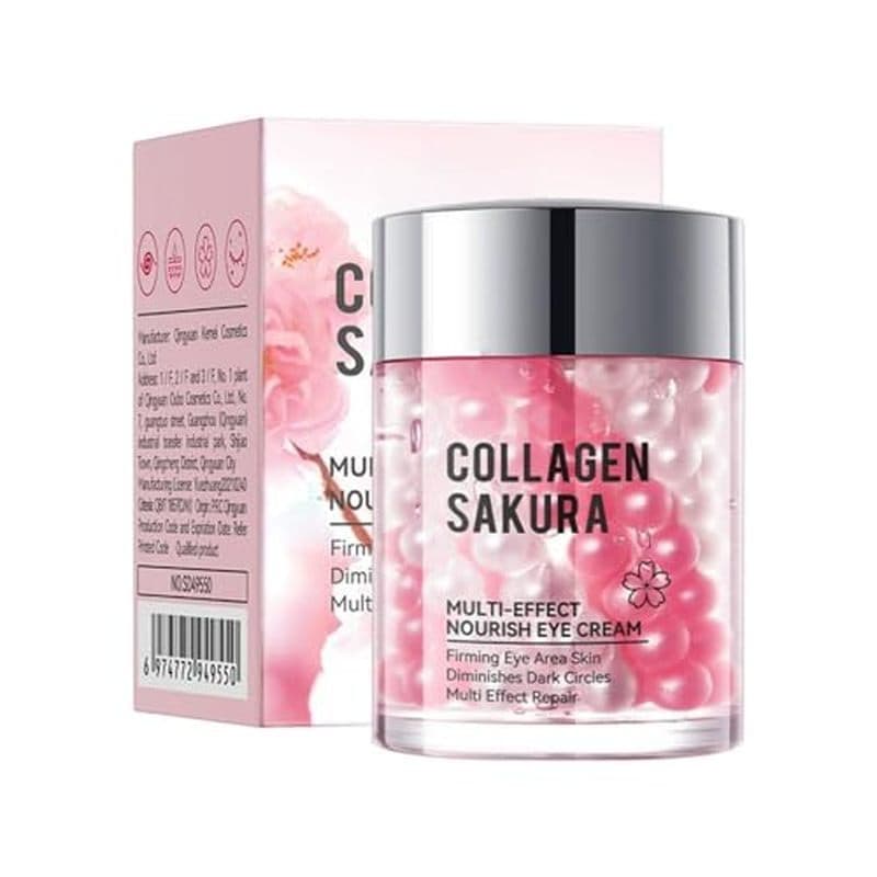 Creme Para Os Olhos Com Colágeno Em Flor De Cerejeira , Hidratante & amp ; Tratamento Antienvelhecimento Sob Olheiras E