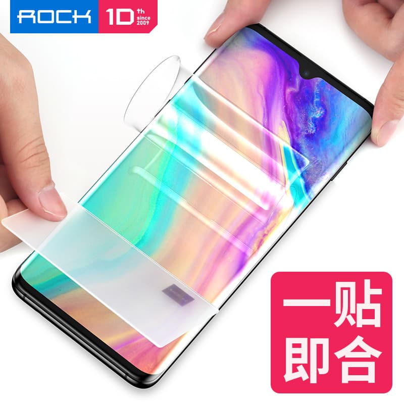 R ROCK Adequado para Huawei P30 Filme de hidrogel p30pro Filme para celular Anti-impressão digital Filme de lente de vid