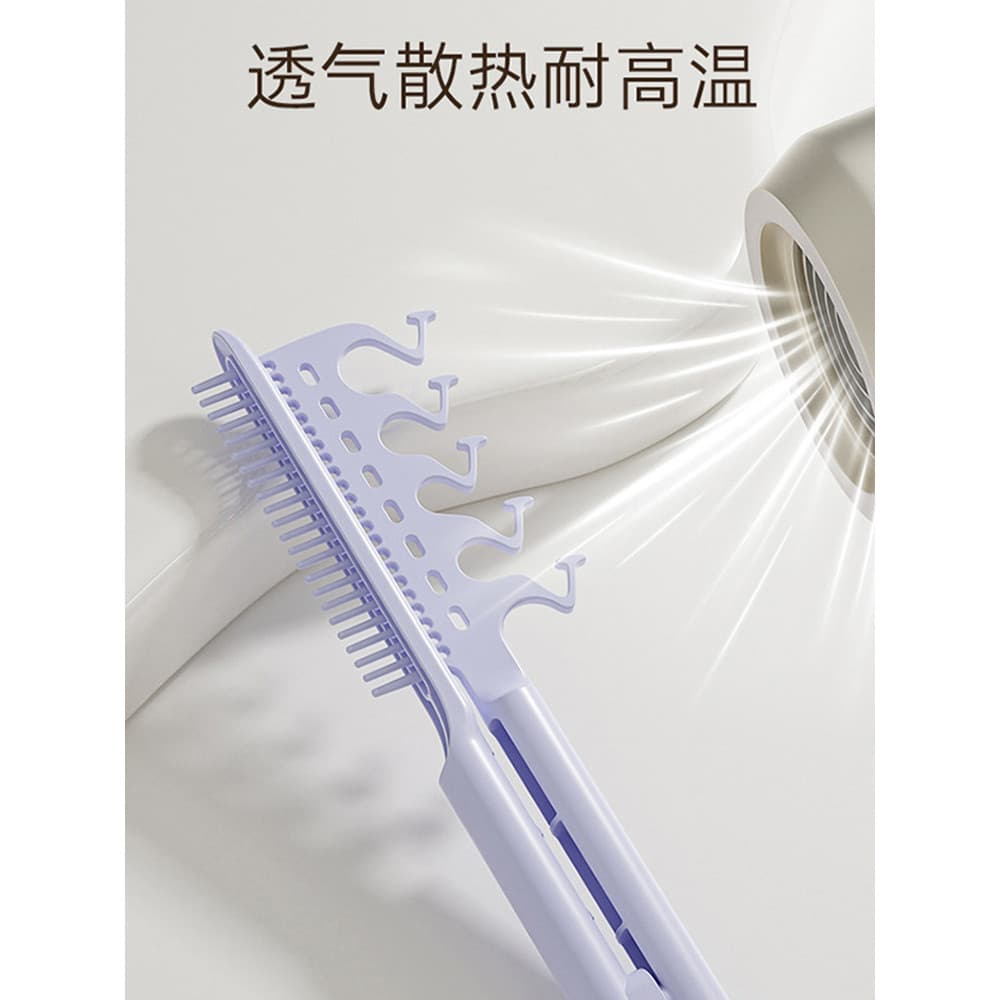 Capa de costura de cabelo em forma de Z pente dois-em-um feminino topo de cabelo fofo desaparecer costura de cabelo ferr
