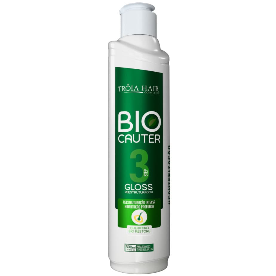 Gloss Reestruturador Cauterização 500ml (passo 3) Troia Hair