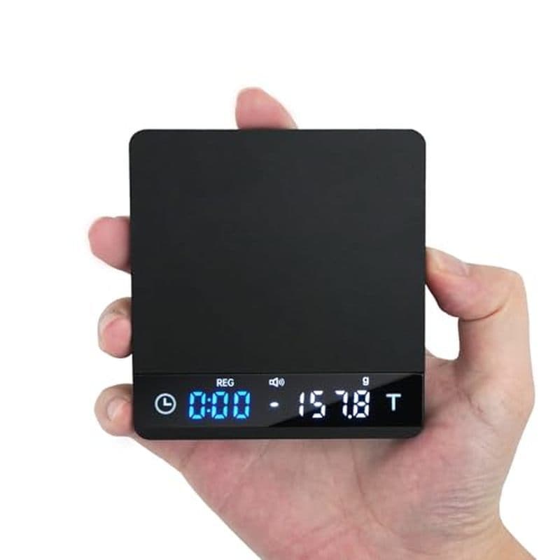 Balança De Café Recarregável Com Cronometragem Automática , Mini Expresso Temporizador , Alta Precisão De 2kg/0.1g Para