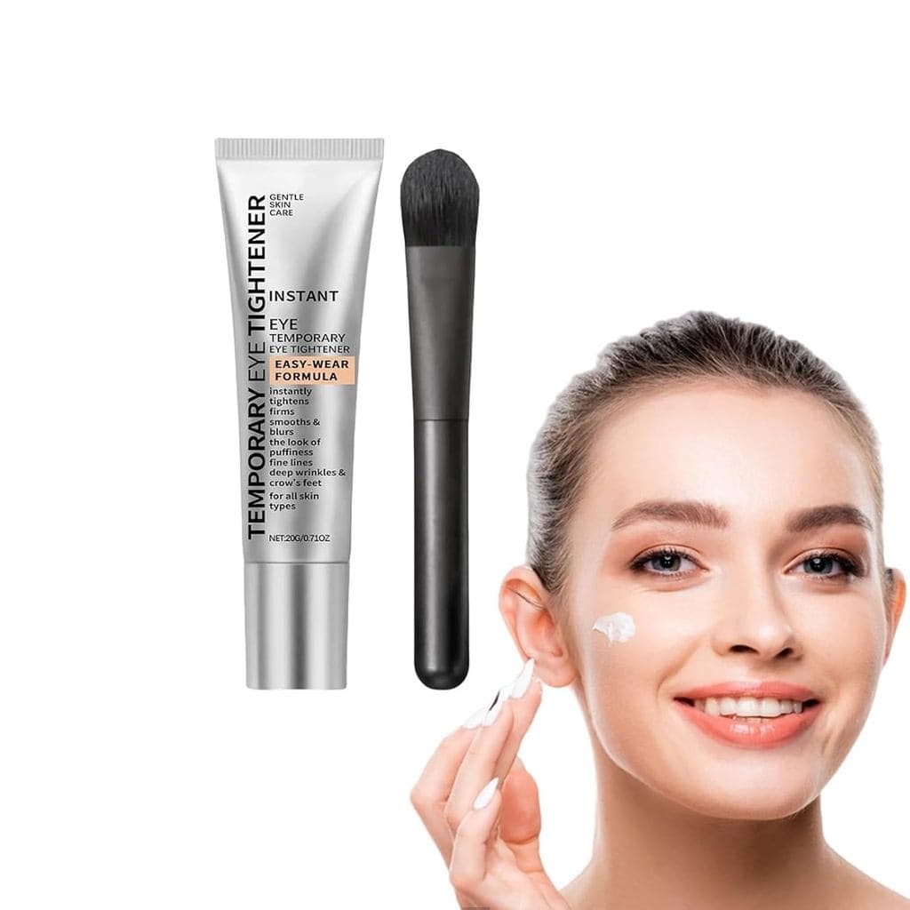 Creme Firmador Instantâneo para Olhos – Creme Perfeito para Olhos com Aplicador, Reduz Olheiras e Inchaço, Suaviza Rugas