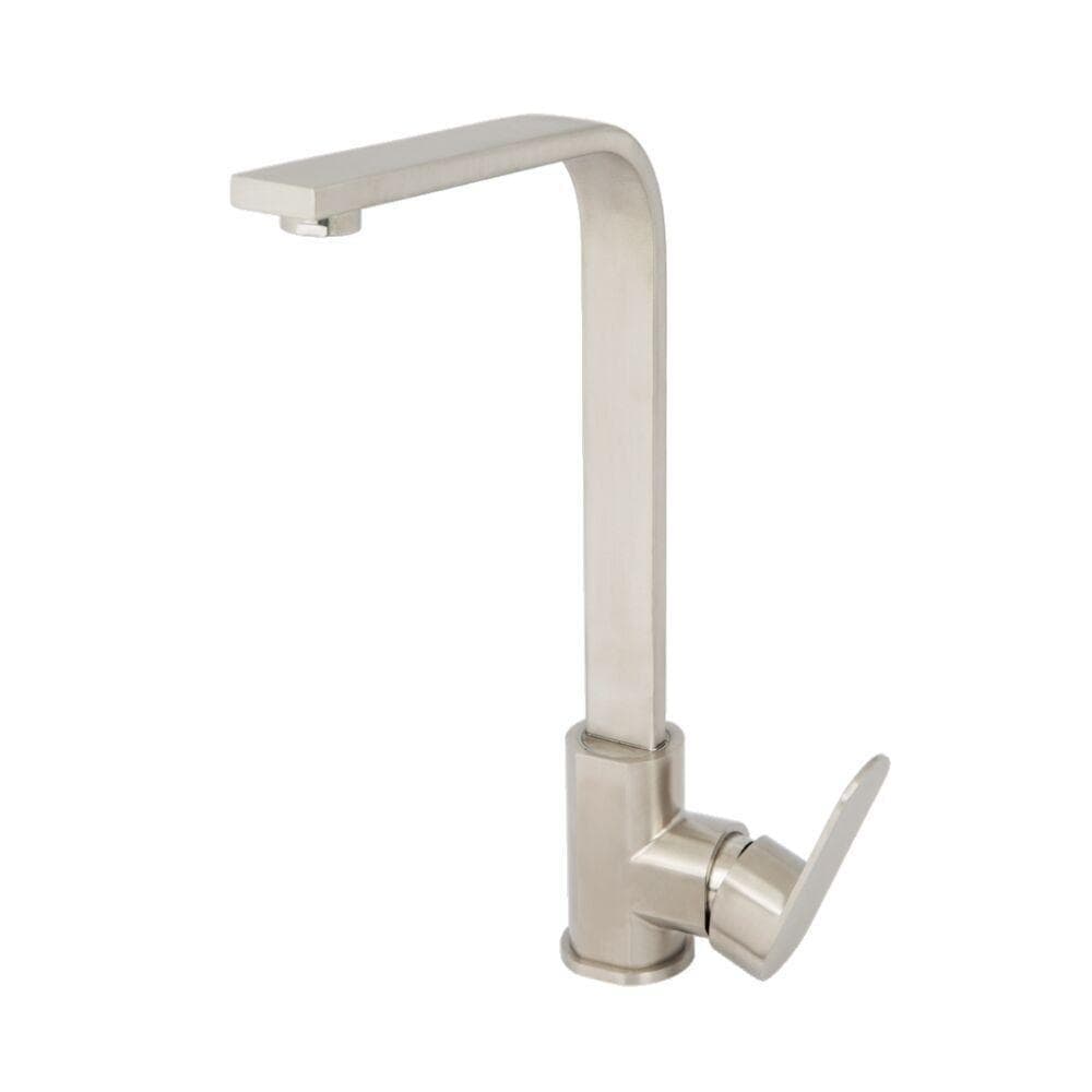 Torneira Misturador para Cozinha de Mesa Fontana 1/2" Aço Escovado Addra