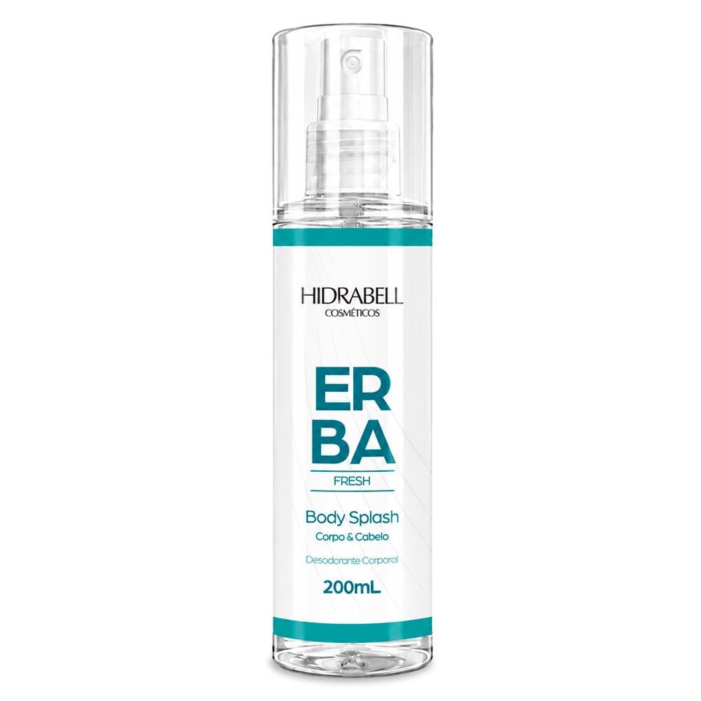 Body Splash Unissex Erba 200ml Inspirado Erba Pura Perfume Importado Fresco Adocicado Colônia Árabe