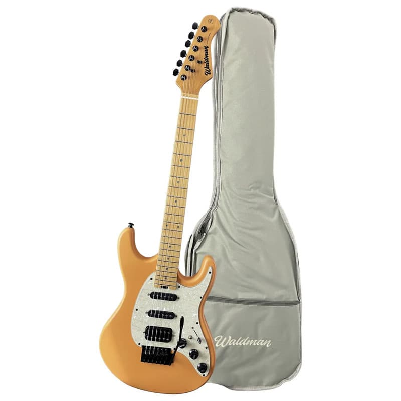 GUITARRA WALDMAN ELETRICA 6 CORDAS C/ CAPA ST-441X ORS/B