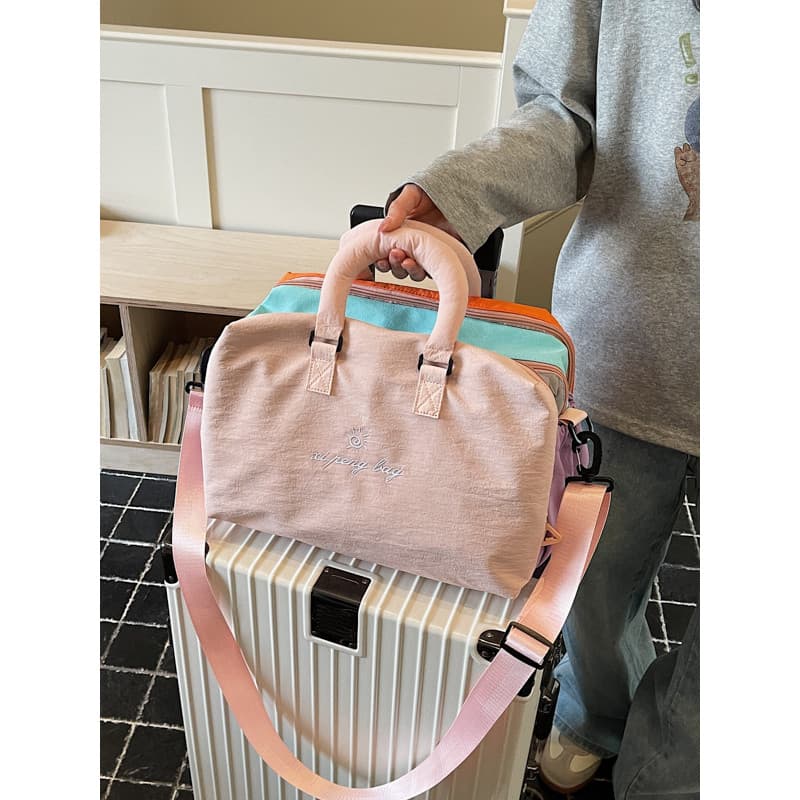 Leve portátil saco de viagem moda feminina grande capacidade esportes Yoga ginásio saco treinamento Outing armazenamento