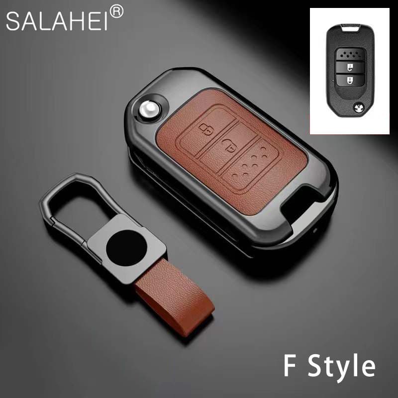 Chave De Carro Casos De Cobertura Para Honda Civic CRV HRV CR-V Crider Odyssey Pilot Fit Protetor De Accord Keychain SC4
