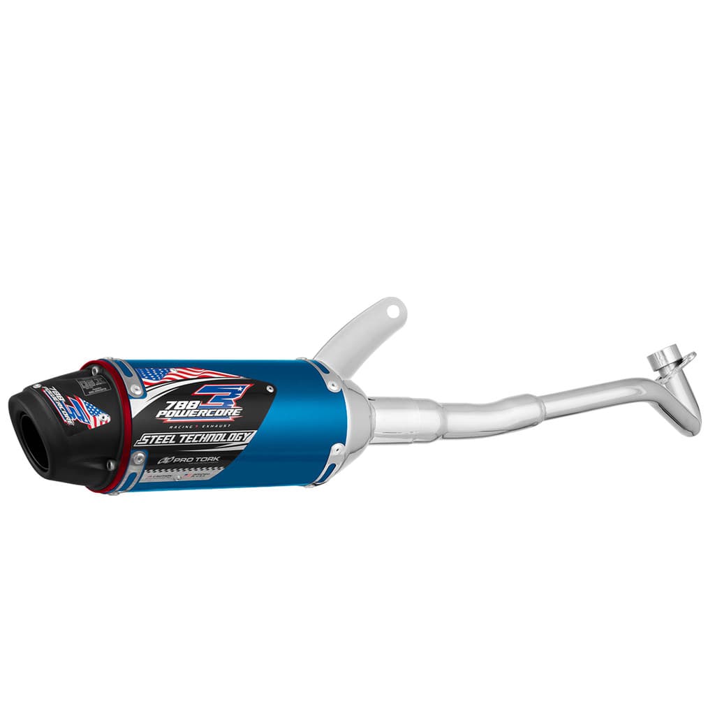 Escapamento em Aço Carbono Pro Tork Powercore 3 Steel Technology Moto Compatível Pop 110 2016/22