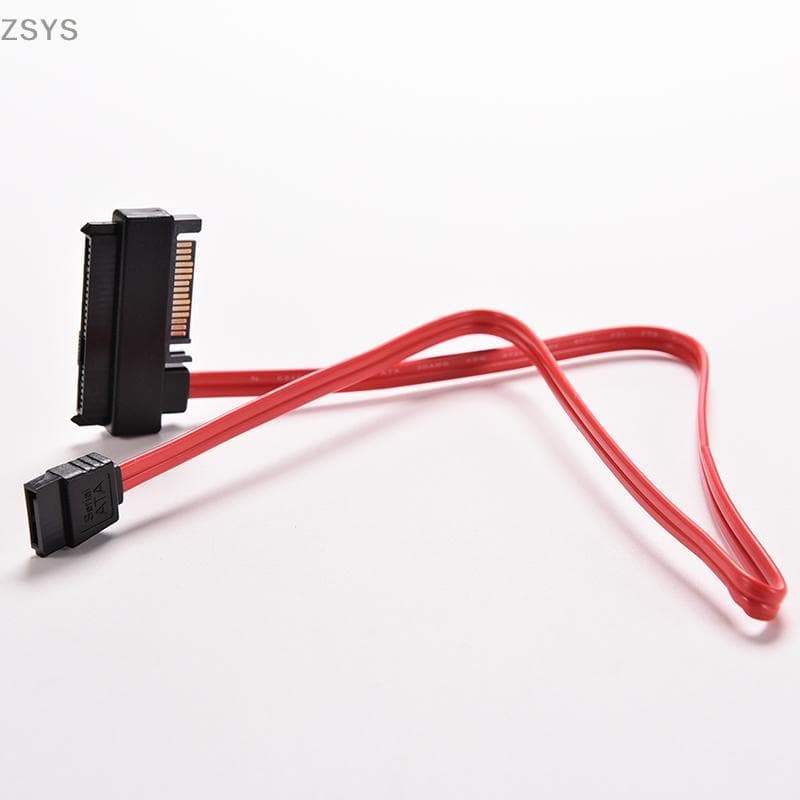 [ZSYS] SAS HDD SFF-8482 Para Cabo De Dados De Portas Estilo SATA + Conector De Alimentação De 15 Pinos 50 Cm DG