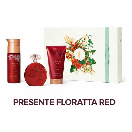 Kit Presente Floratta Red 2026 O Boticário 475ml