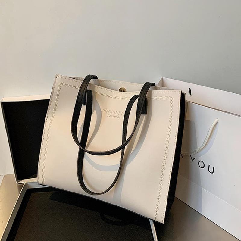 Bolsa Tote de grande capacidade feminina 2024 novo estilo High-End Multi-camada bolsa de ombro All-Match textura quente-