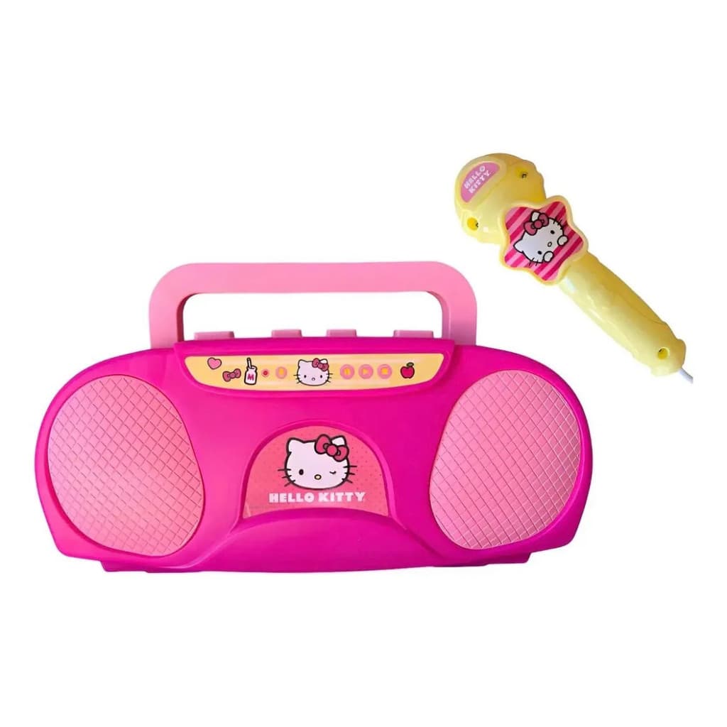Boombox Candide Karaoke Infantil Hello Kitty Musical