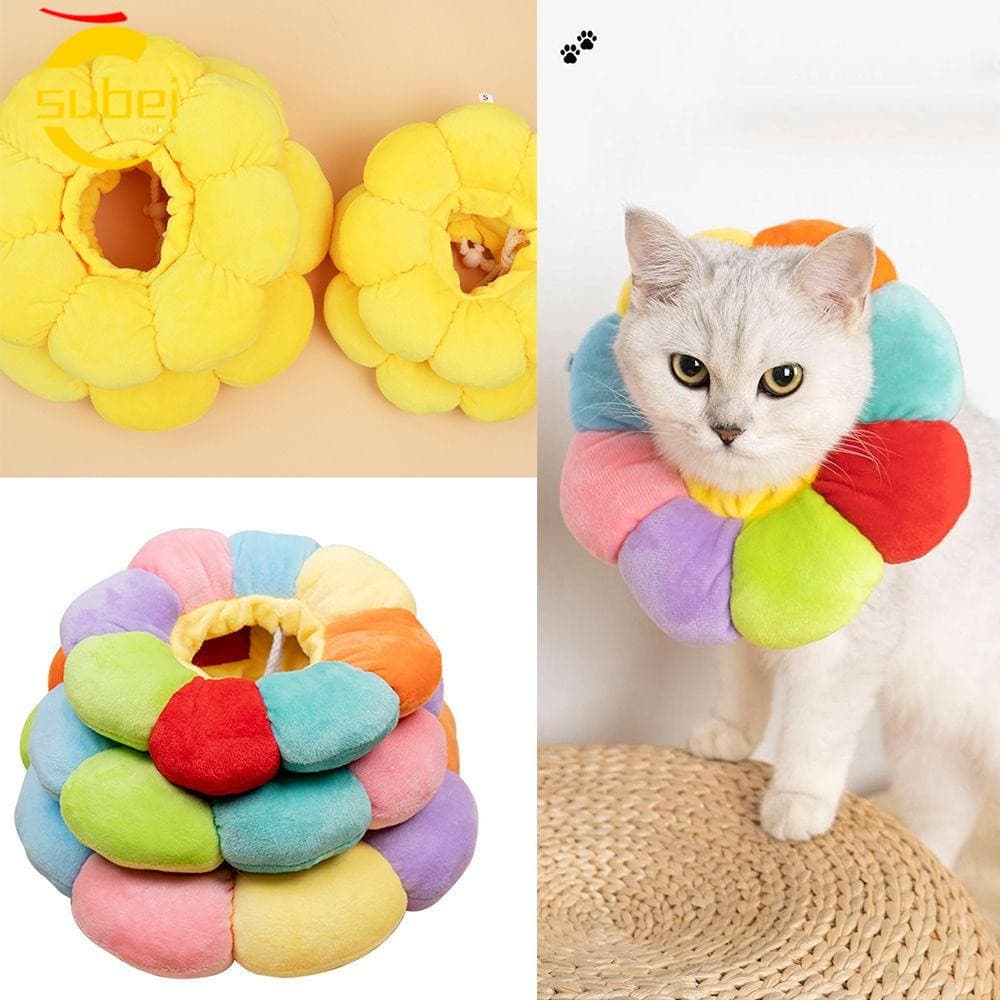 SUBEI Gato Cachorro Pequeno Pet E Coleira Elizabethan Cute Neck Cone