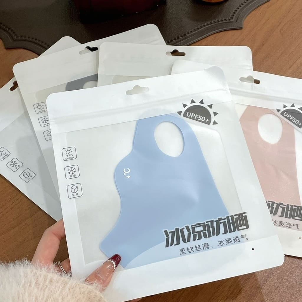 Verão gelo seda legal não-marcação máscara não estrangular orelhas Anti-ultravioleta masculino feminino mesmo estilo pro
