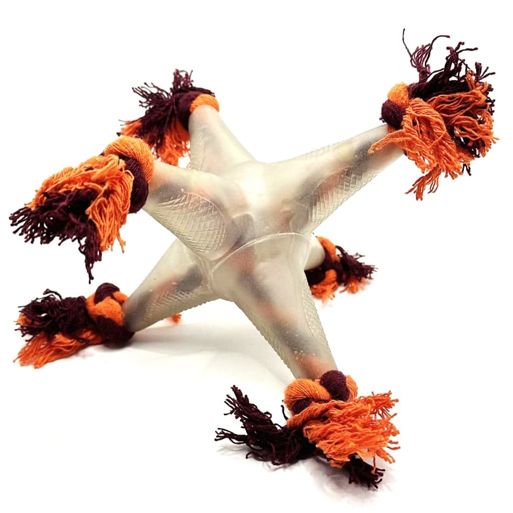 Mordedor Pet Estrela 3D Com Corda -  Lion Pet